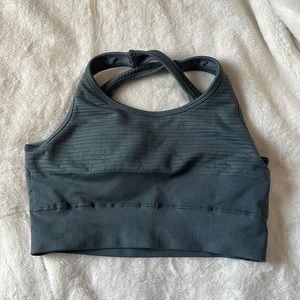 Alphalete Dark Gray Sports Bra